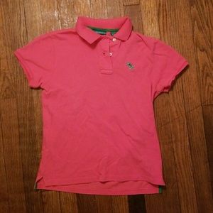 Gorgeous pink polo top!